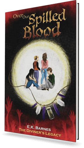 Book cover: Over Our Spilled Blood