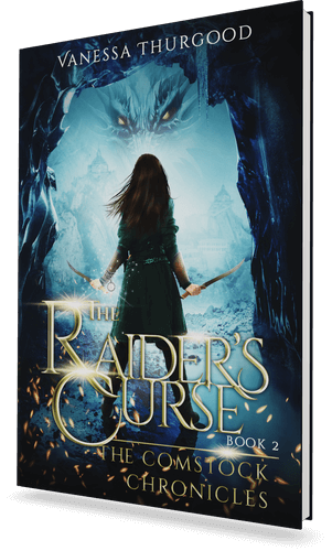 Book cover: The Raider’s Curse