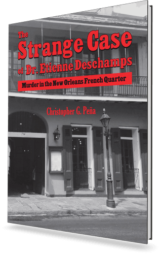 Book cover: The Strange Case of Dr. Etienne Deschamps