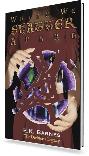 Book cover: While We Shatter Apart